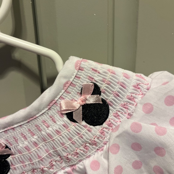 Toddler Girl Minnie Mouse Dress - Picture 5 of 9